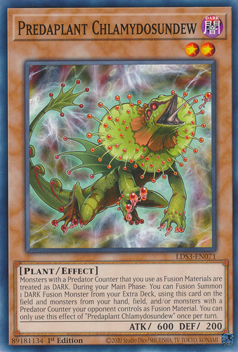 Predaplant Chlamydosundew [LDS3-EN071] Common | Dragon's Lair Comics and Fantasy Houston TX