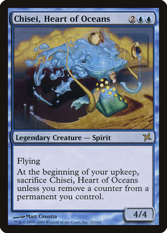 Chisei, Heart of Oceans [Betrayers of Kamigawa] | Dragon's Lair Comics and Fantasy Houston TX