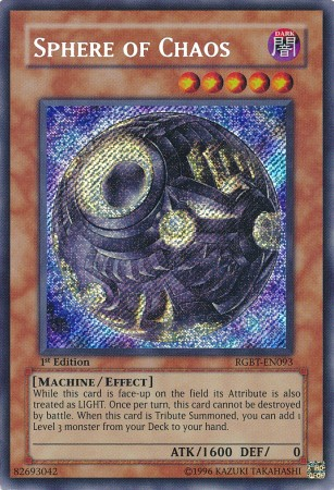 Sphere of Chaos [RGBT-EN093] Secret Rare | Dragon's Lair Comics and Fantasy Houston TX