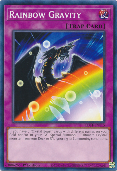 Rainbow Gravity [LDS1-EN115] Common | Dragon's Lair Comics and Fantasy Houston TX