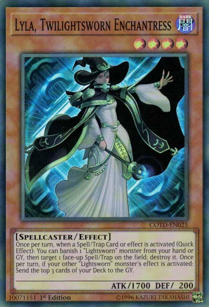 Lyla, Twilightsworn Enchantress [COTD-EN025] Super Rare | Dragon's Lair Comics and Fantasy Houston TX