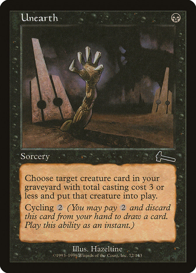 Unearth [Urza's Legacy] | Dragon's Lair Comics and Fantasy Houston TX