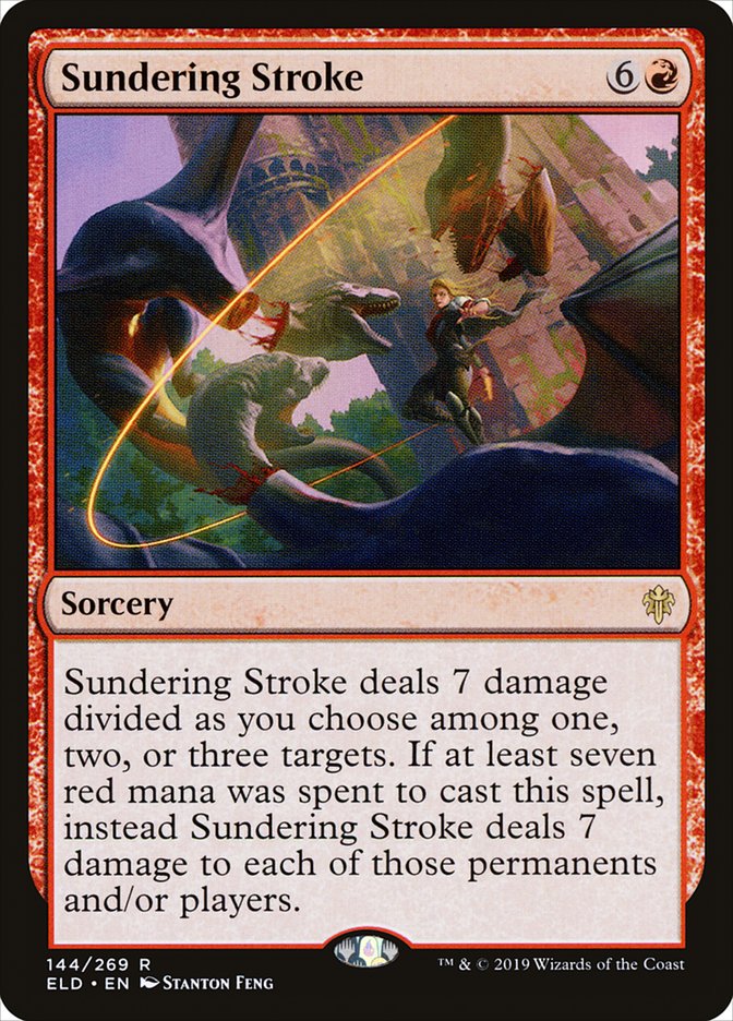 Sundering Stroke [Throne of Eldraine] | Dragon's Lair Comics and Fantasy Houston TX