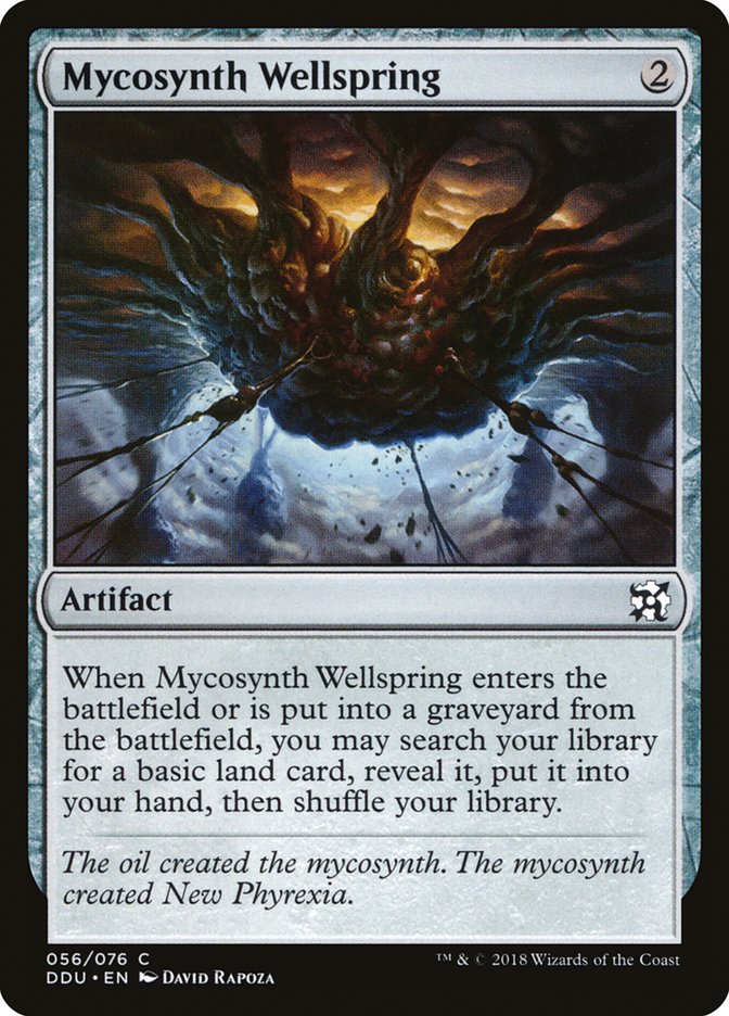Mycosynth Wellspring [Duel Decks: Elves vs. Inventors] | Dragon's Lair Comics and Fantasy Houston TX
