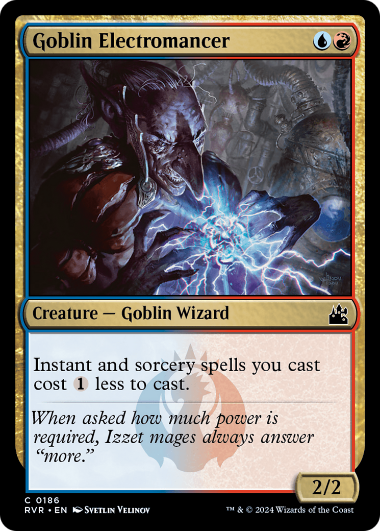 Goblin Electromancer [Ravnica Remastered] | Dragon's Lair Comics and Fantasy Houston TX