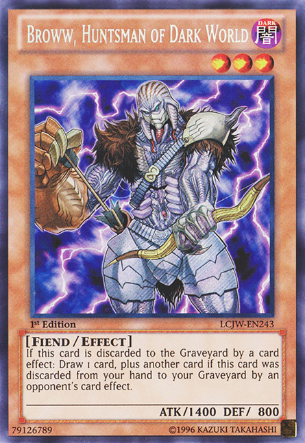 Broww, Huntsman of Dark World [LCJW-EN243] Secret Rare | Dragon's Lair Comics and Fantasy Houston TX