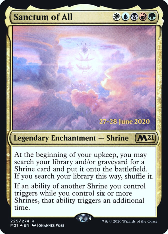 Sanctum of All [Core Set 2021 Prerelease Promos] | Dragon's Lair Comics and Fantasy Houston TX