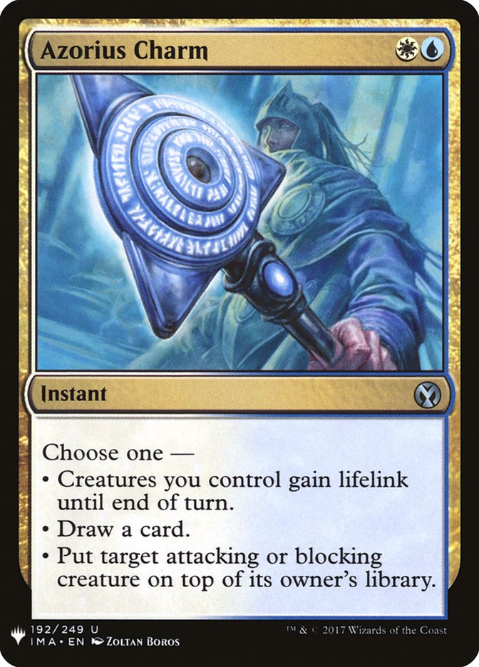 Azorius Charm [Mystery Booster] | Dragon's Lair Comics and Fantasy Houston TX