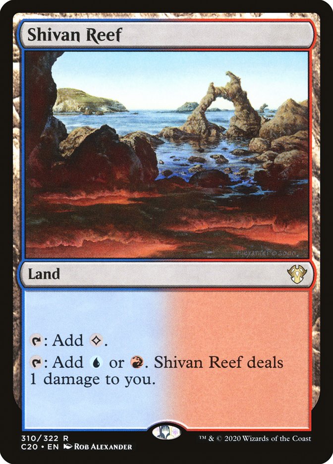 Shivan Reef [Commander 2020] | Dragon's Lair Comics and Fantasy Houston TX