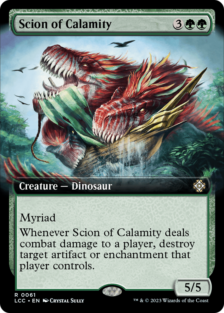 Scion of Calamity (Extended Art) [The Lost Caverns of Ixalan Commander] | Dragon's Lair Comics and Fantasy Houston TX