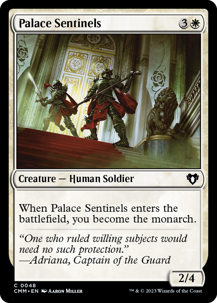 Palace Sentinels [Commander Masters] | Dragon's Lair Comics and Fantasy Houston TX