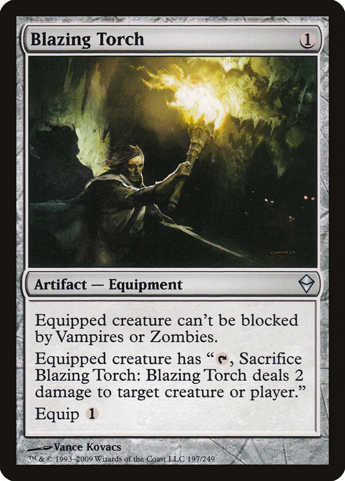 Blazing Torch [Zendikar] | Dragon's Lair Comics and Fantasy Houston TX