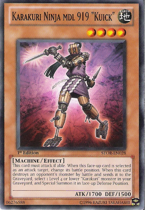 Karakuri Ninja mdl 919 "Kuick" [STOR-EN028] Common | Dragon's Lair Comics and Fantasy Houston TX