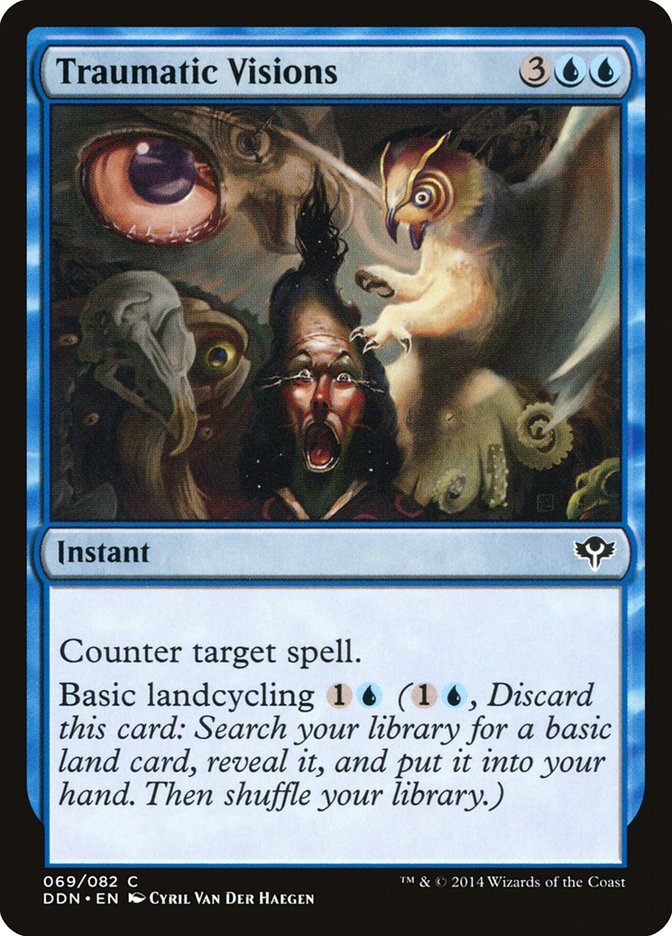 Traumatic Visions [Duel Decks: Speed vs. Cunning] | Dragon's Lair Comics and Fantasy Houston TX