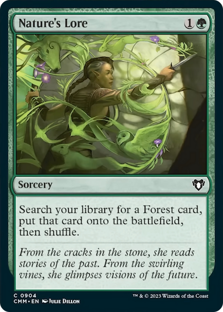Nature's Lore [Commander Masters] | Dragon's Lair Comics and Fantasy Houston TX