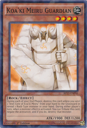 Koa'ki Meiru Guardian [BP03-EN056] Shatterfoil Rare | Dragon's Lair Comics and Fantasy Houston TX