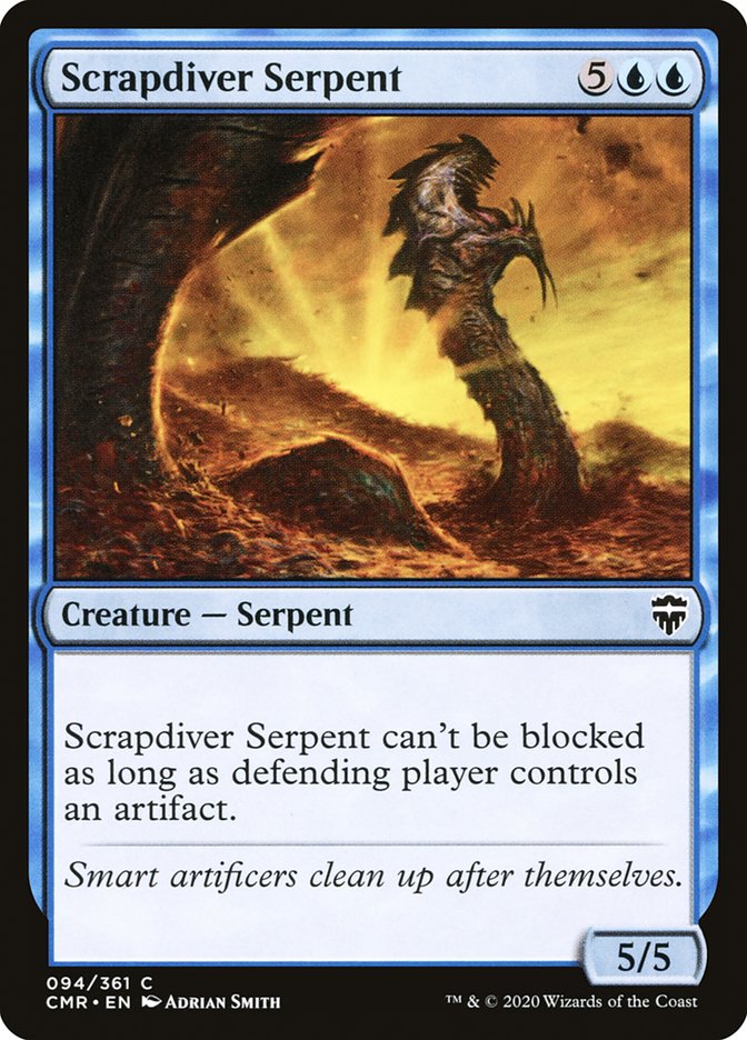 Scrapdiver Serpent [Commander Legends] | Dragon's Lair Comics and Fantasy Houston TX
