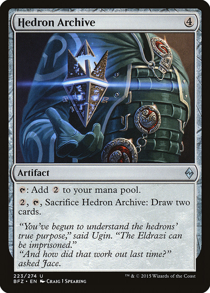 Hedron Archive [Battle for Zendikar] | Dragon's Lair Comics and Fantasy Houston TX