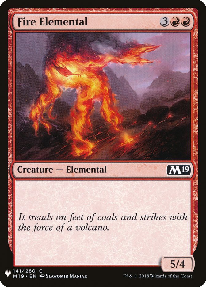 Fire Elemental [Mystery Booster] | Dragon's Lair Comics and Fantasy Houston TX
