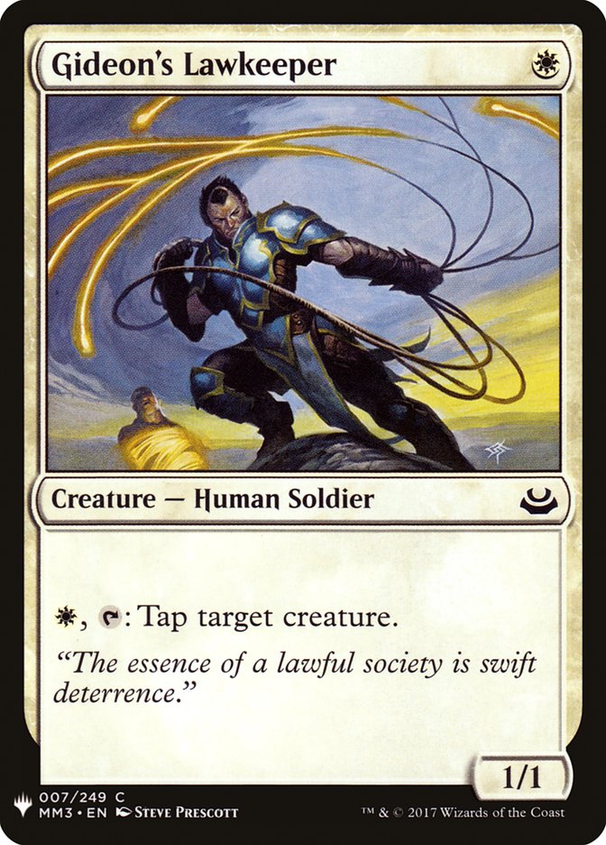 Gideon's Lawkeeper [Mystery Booster] | Dragon's Lair Comics and Fantasy Houston TX