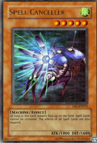 Spell Canceller [DR1-EN075] Ultra Rare | Dragon's Lair Comics and Fantasy Houston TX
