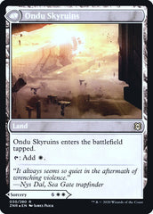 Ondu Inversion // Ondu Skyruins [Zendikar Rising Prerelease Promos] | Dragon's Lair Comics and Fantasy Houston TX