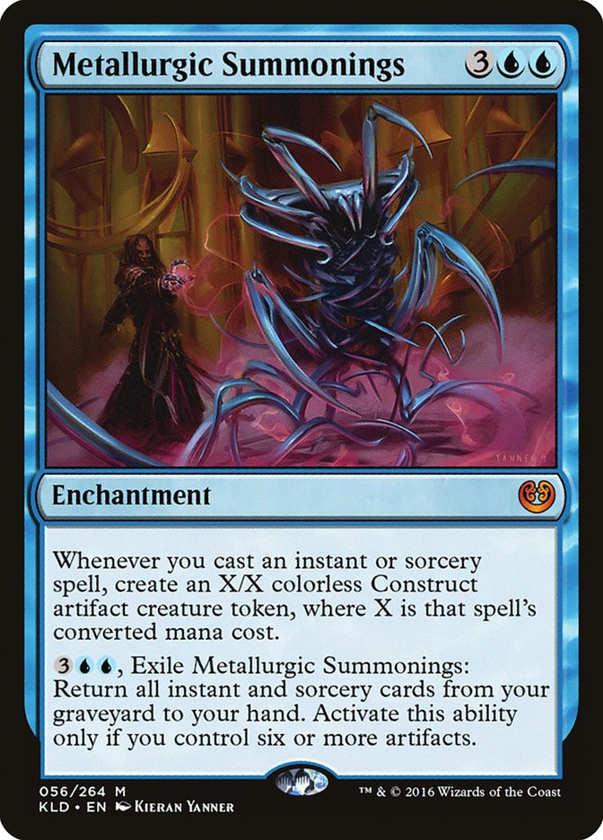 Metallurgic Summonings [Kaladesh] | Dragon's Lair Comics and Fantasy Houston TX