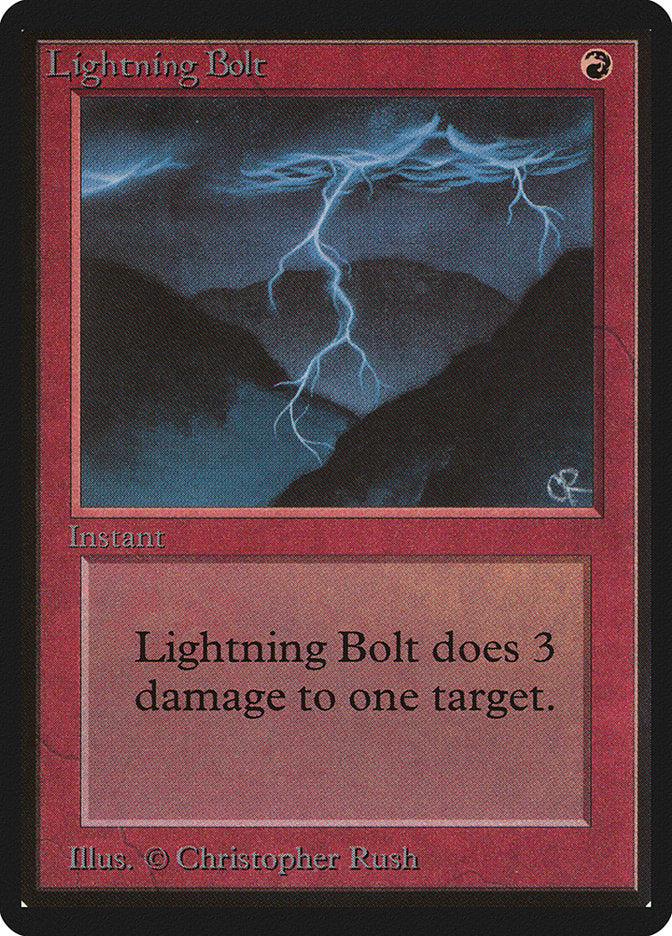 Lightning Bolt [Beta Edition] | Dragon's Lair Comics and Fantasy Houston TX