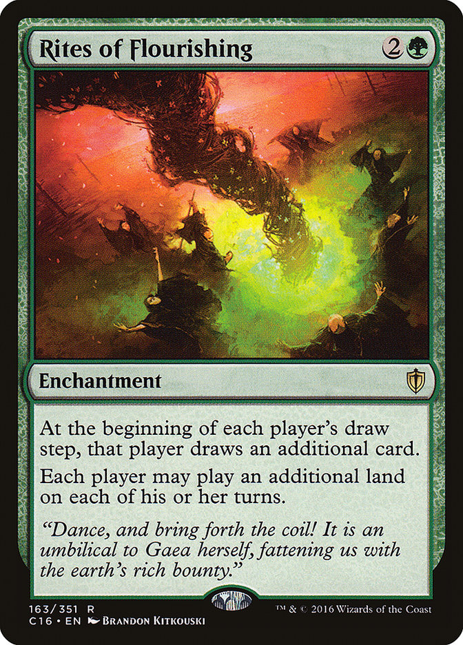 Rites of Flourishing [Commander 2016] | Dragon's Lair Comics and Fantasy Houston TX