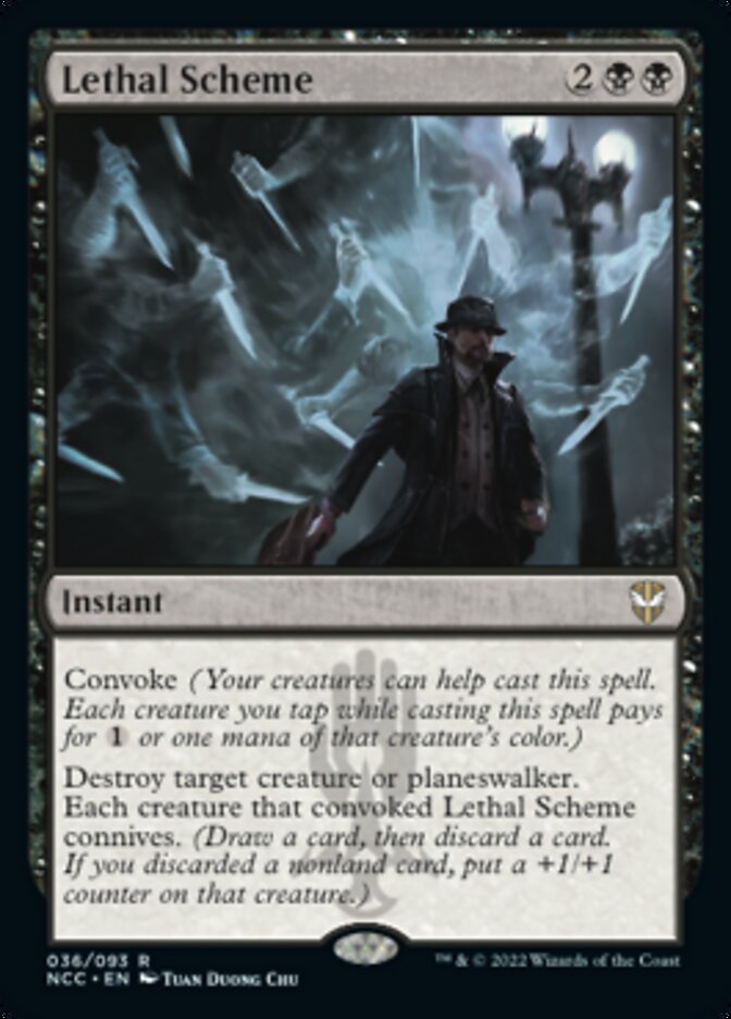 Lethal Scheme [Streets of New Capenna Commander] | Dragon's Lair Comics and Fantasy Houston TX