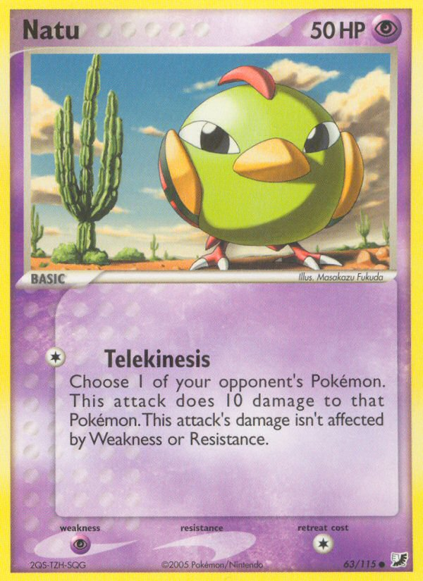Natu (63/115) [EX: Unseen Forces] | Dragon's Lair Comics and Fantasy Houston TX