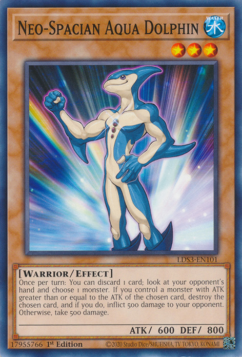 Neo-Spacian Aqua Dolphin [LDS3-EN101] Common | Dragon's Lair Comics and Fantasy Houston TX