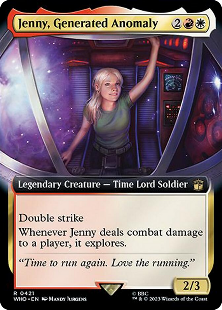 Jenny, Generated Anomaly (Extended Art) [Doctor Who] | Dragon's Lair Comics and Fantasy Houston TX