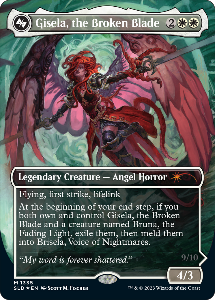 Gisela, the Broken Blade (Display Commander) [Secret Lair Drop Series] | Dragon's Lair Comics and Fantasy Houston TX