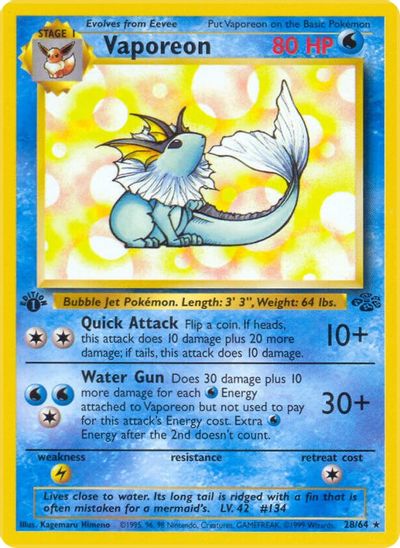 Vaporeon | Dragon's Lair Comics and Fantasy Houston TX