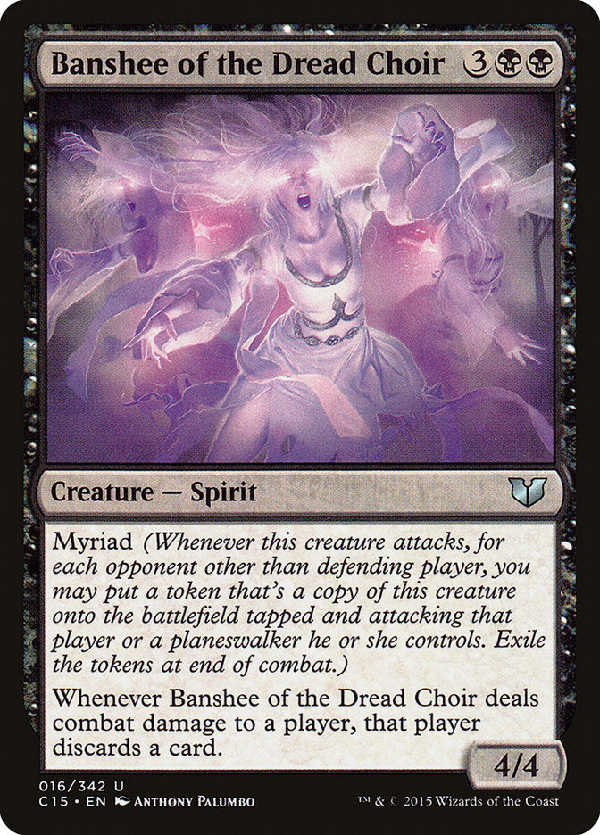 Banshee of the Dread Choir [Commander 2015] | Dragon's Lair Comics and Fantasy Houston TX