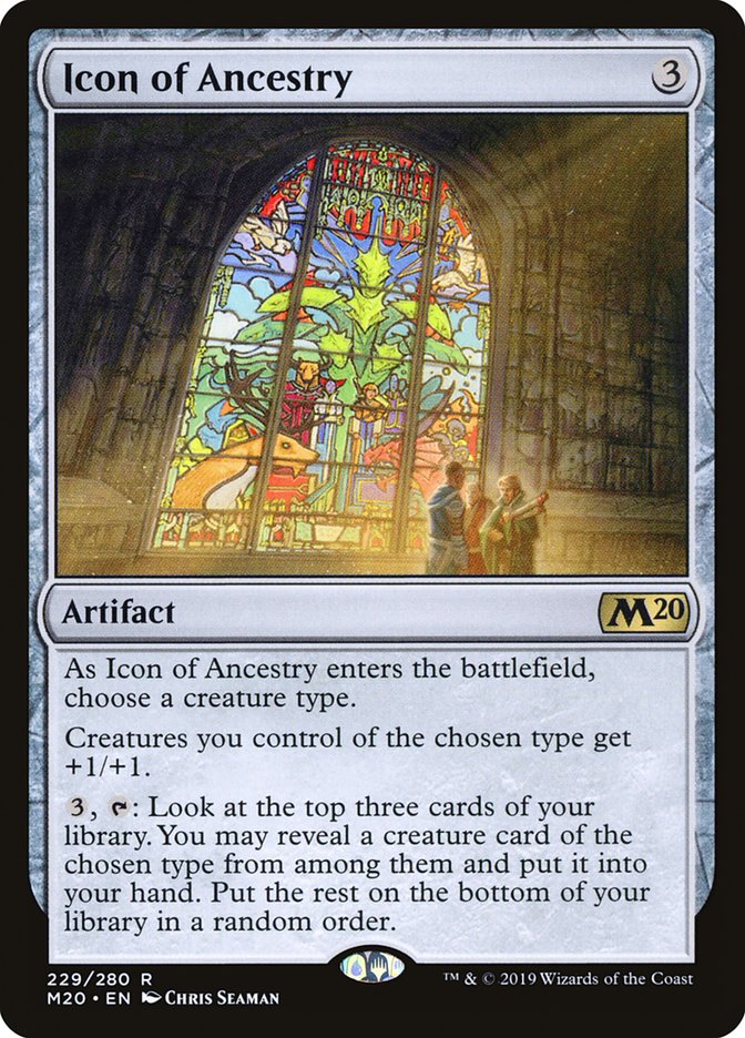 Icon of Ancestry [Core Set 2020] | Dragon's Lair Comics and Fantasy Houston TX