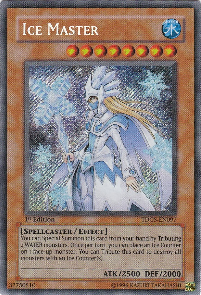 Ice Master [TDGS-EN097] Secret Rare | Dragon's Lair Comics and Fantasy Houston TX