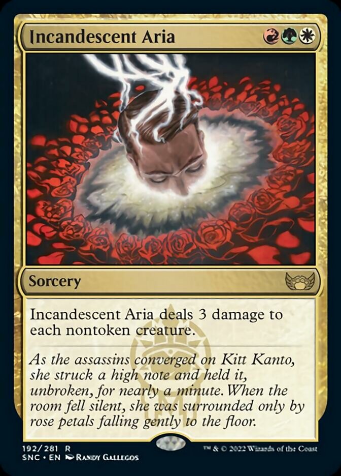 Incandescent Aria [Streets of New Capenna] | Dragon's Lair Comics and Fantasy Houston TX