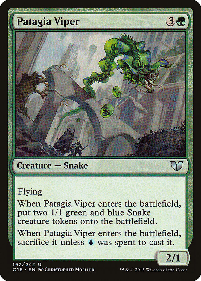 Patagia Viper [Commander 2015] | Dragon's Lair Comics and Fantasy Houston TX