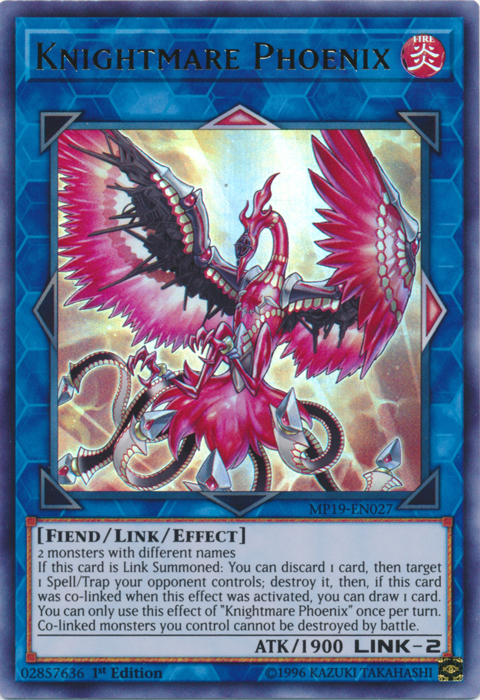 Knightmare Phoenix [MP19-EN027] Ultra Rare | Dragon's Lair Comics and Fantasy Houston TX