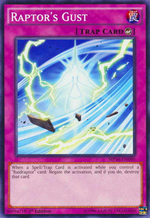 Raptor's Gust [MP16-EN090] Common | Dragon's Lair Comics and Fantasy Houston TX