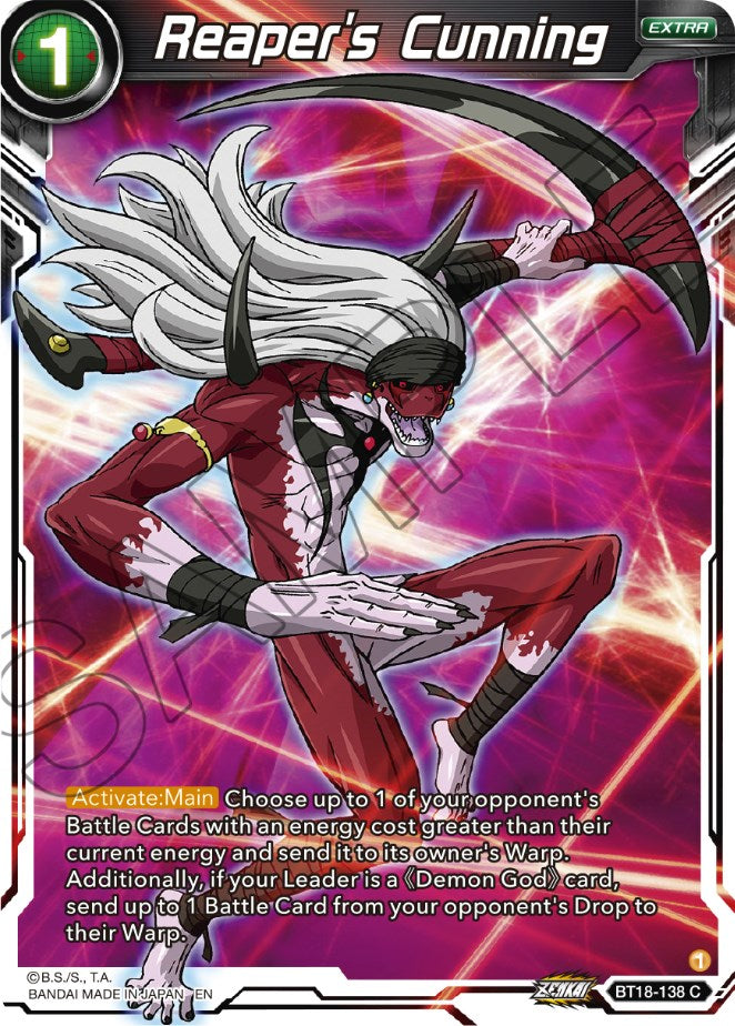 Reaper's Cunning (BT18-138) [Dawn of the Z-Legends] | Dragon's Lair Comics and Fantasy Houston TX