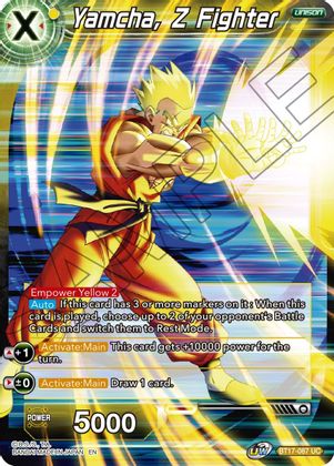 Yamcha, Z Fighter (BT17-087) [Ultimate Squad] | Dragon's Lair Comics and Fantasy Houston TX