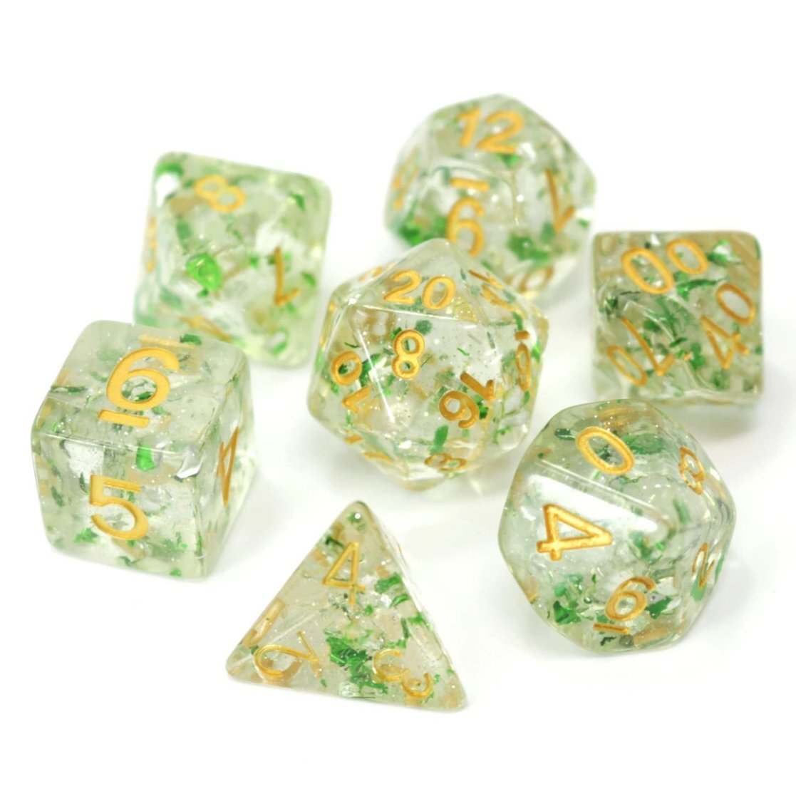 Dragon Dice Metallic Emerald Poly | Dragon's Lair Comics and Fantasy Houston TX