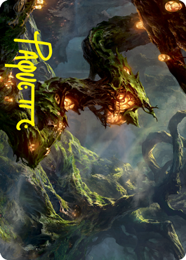 Forest Art Card (Gold-Stamped Signature) [Strixhaven: School of Mages Art Series] | Dragon's Lair Comics and Fantasy Houston TX