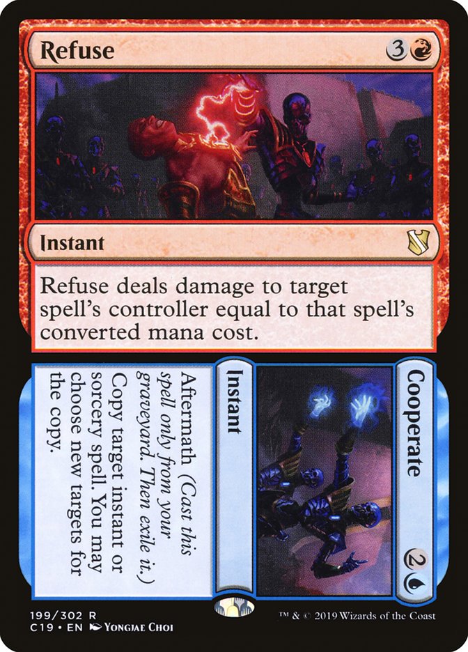 Refuse // Cooperate [Commander 2019] | Dragon's Lair Comics and Fantasy Houston TX