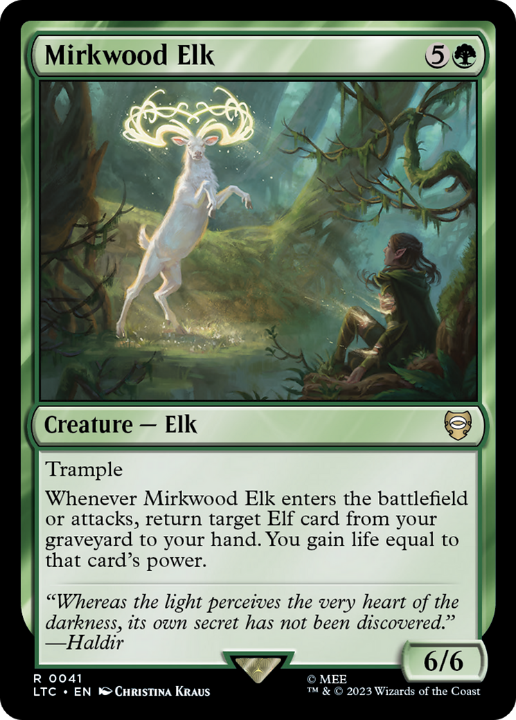Mirkwood Elk [The Lord of the Rings: Tales of Middle-Earth Commander] | Dragon's Lair Comics and Fantasy Houston TX