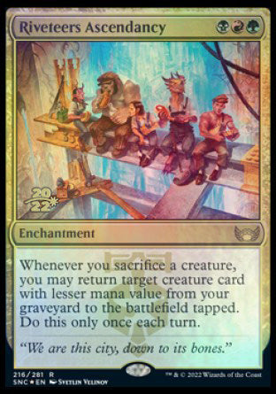 Riveteers Ascendancy [Streets of New Capenna Prerelease Promos] | Dragon's Lair Comics and Fantasy Houston TX