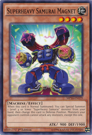 Superheavy Samurai Magnet [MP16-EN179] Common | Dragon's Lair Comics and Fantasy Houston TX